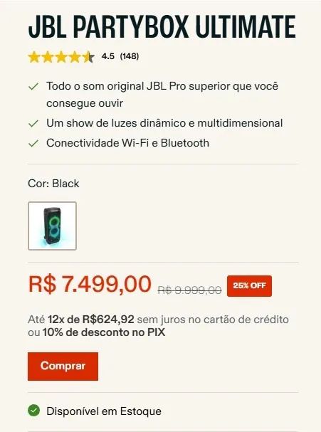 JBL PARTYBOX ULTIMATE - Foto 4