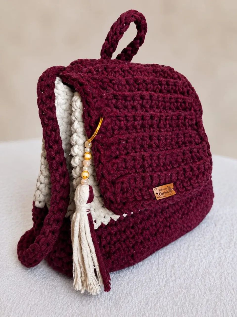 Bolsas em crochet - Foto 5