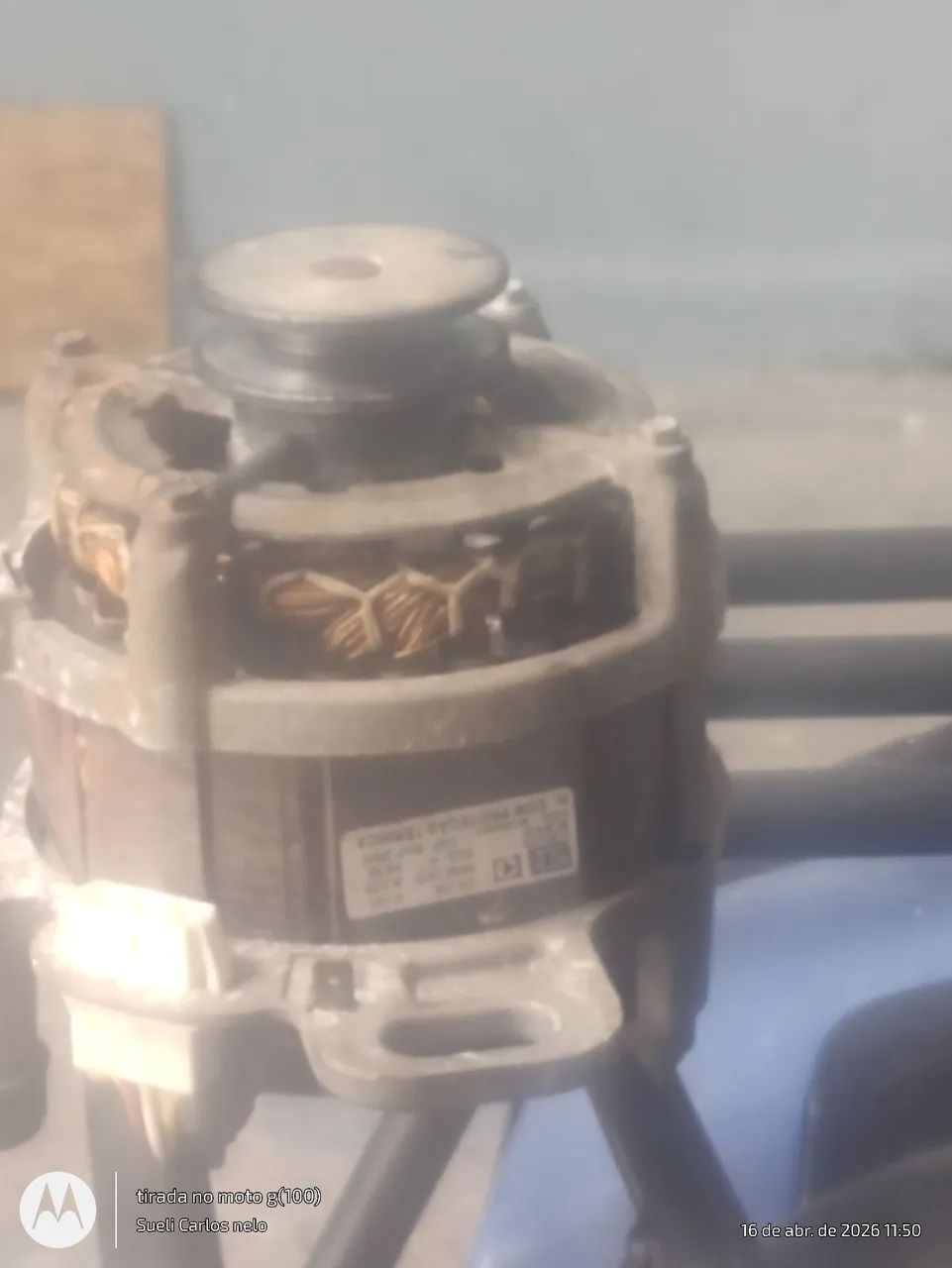 Motor lavadoura Eletrolux lte 9 funcionando perfeito 127 v