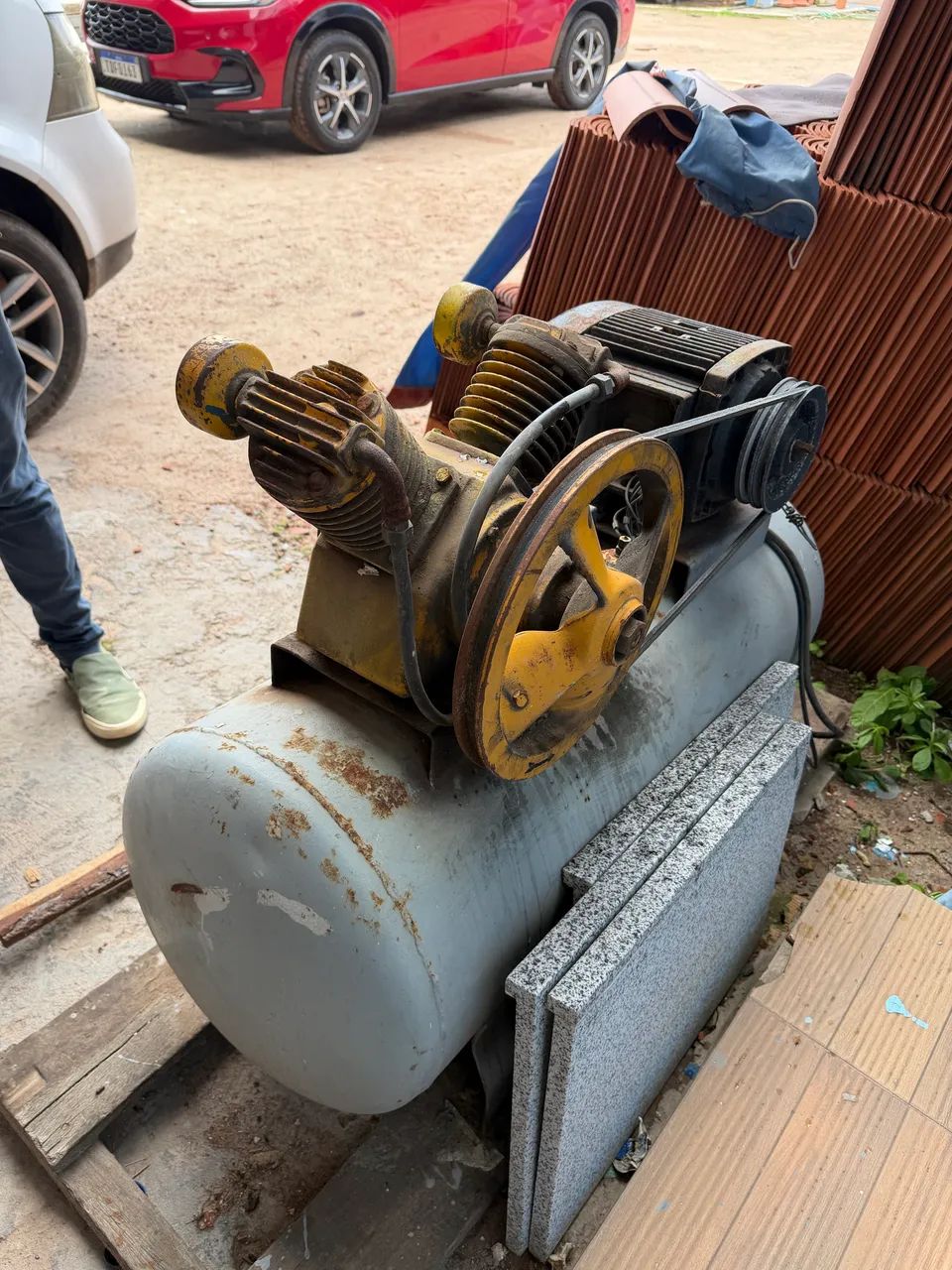 COMPRESSOR DE AR SCHULZ - FUNCIONANDO - Foto 5
