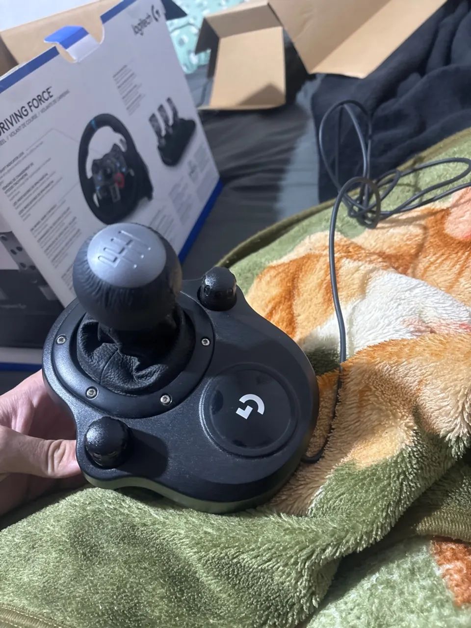 KIT VOLANTE LOGITECH G29 + CÂMBIO H - Foto 3