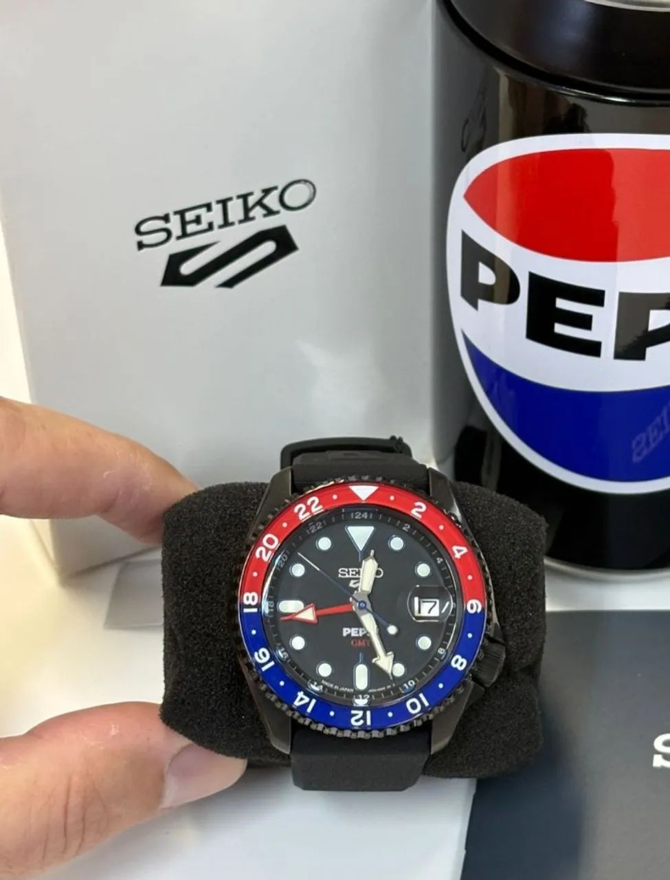 Seiko pepsi GMT edição limitada - Aparelhos de Som - Mantiquira