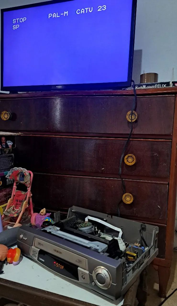 Video Cassete - Lote com 2 Aparelhos com Defeito - Foto 3