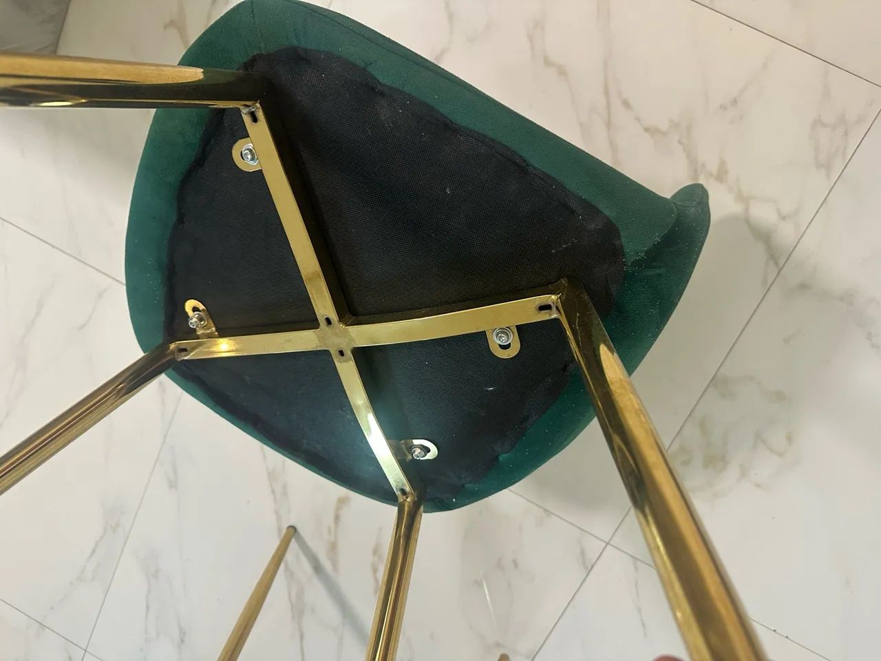 4 cadeiras de veludo  - Foto 4