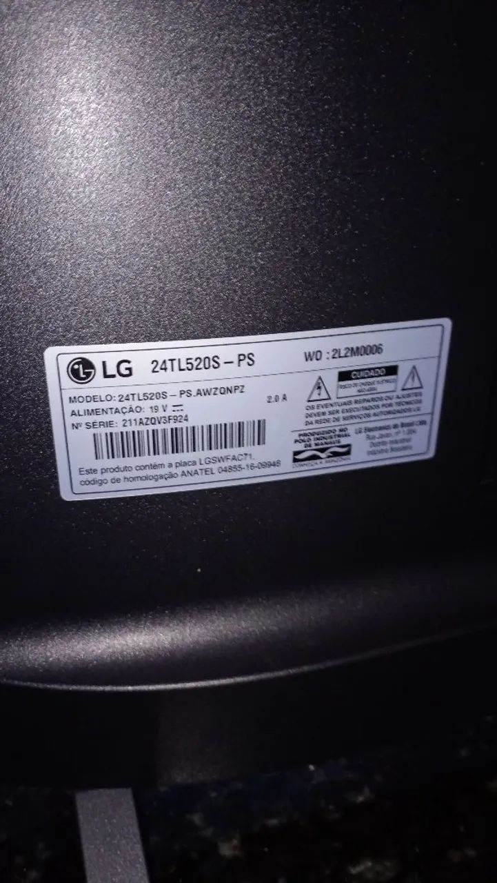 Vendo SMARTV LG 24 POLEGADAS  - Foto 3