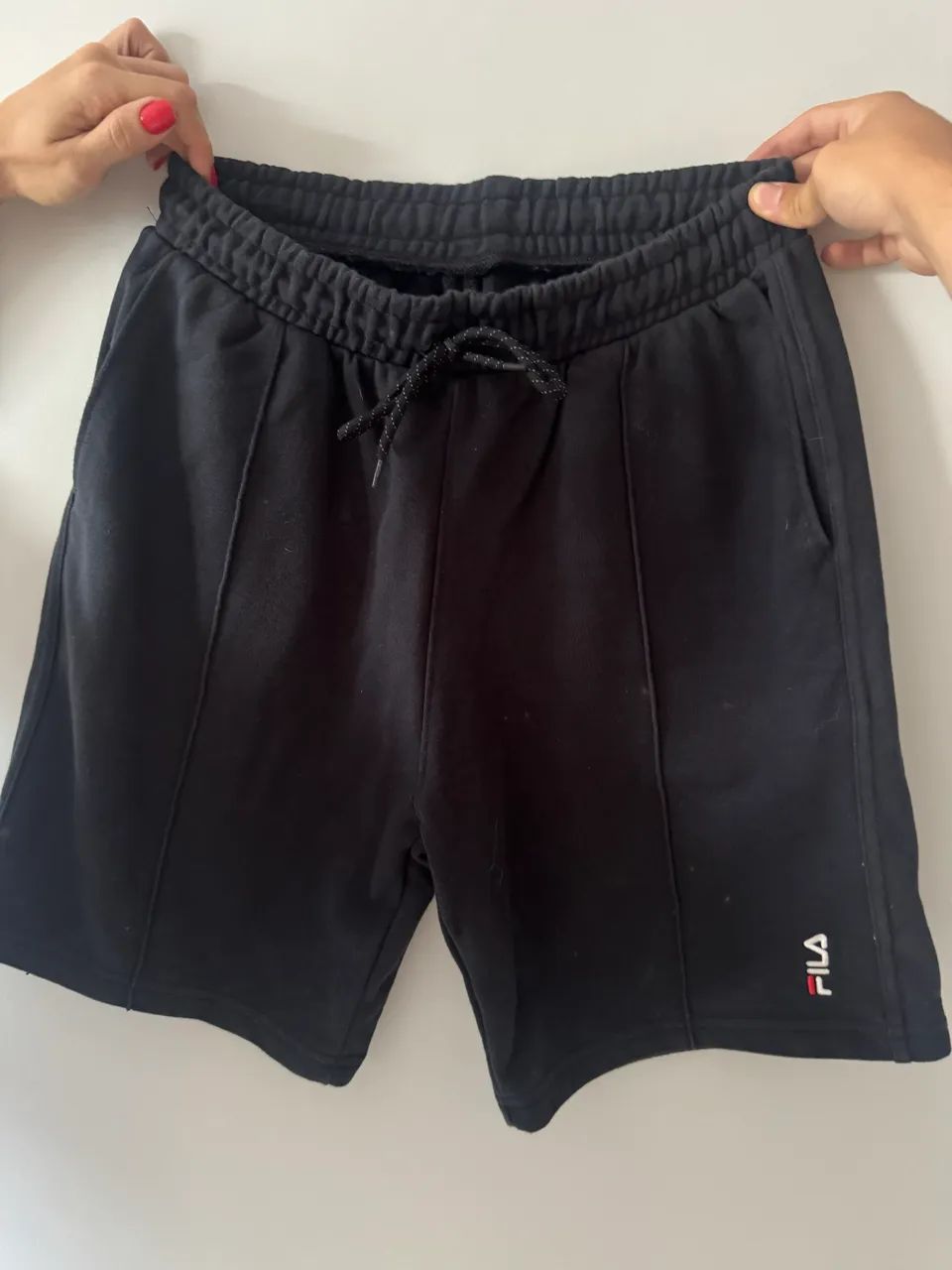 Short Fila Preto M original 