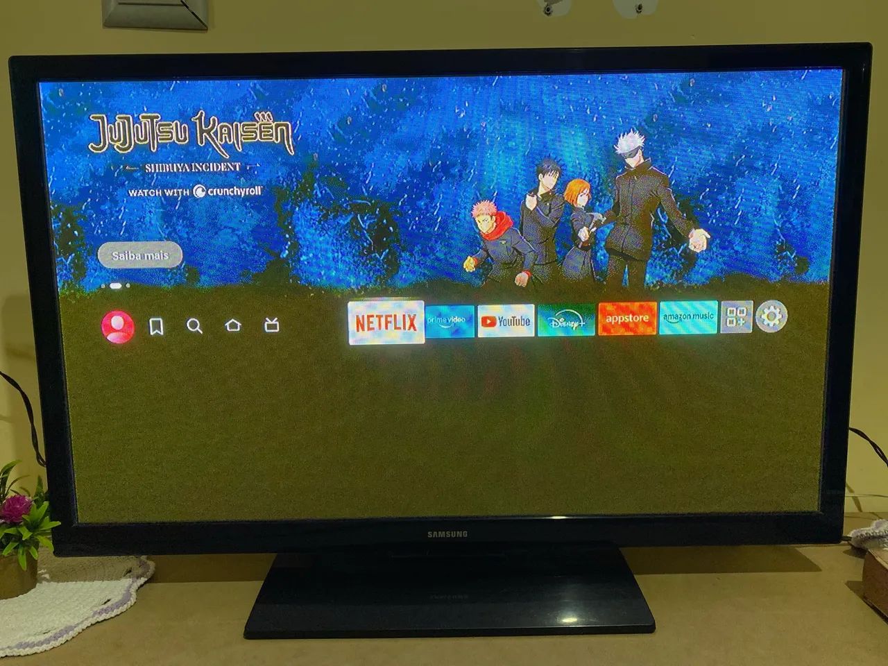 Televisão Samsung, 43 polegadas. Com Alexa e comando de voz, Super nova e conservada  - Foto 2