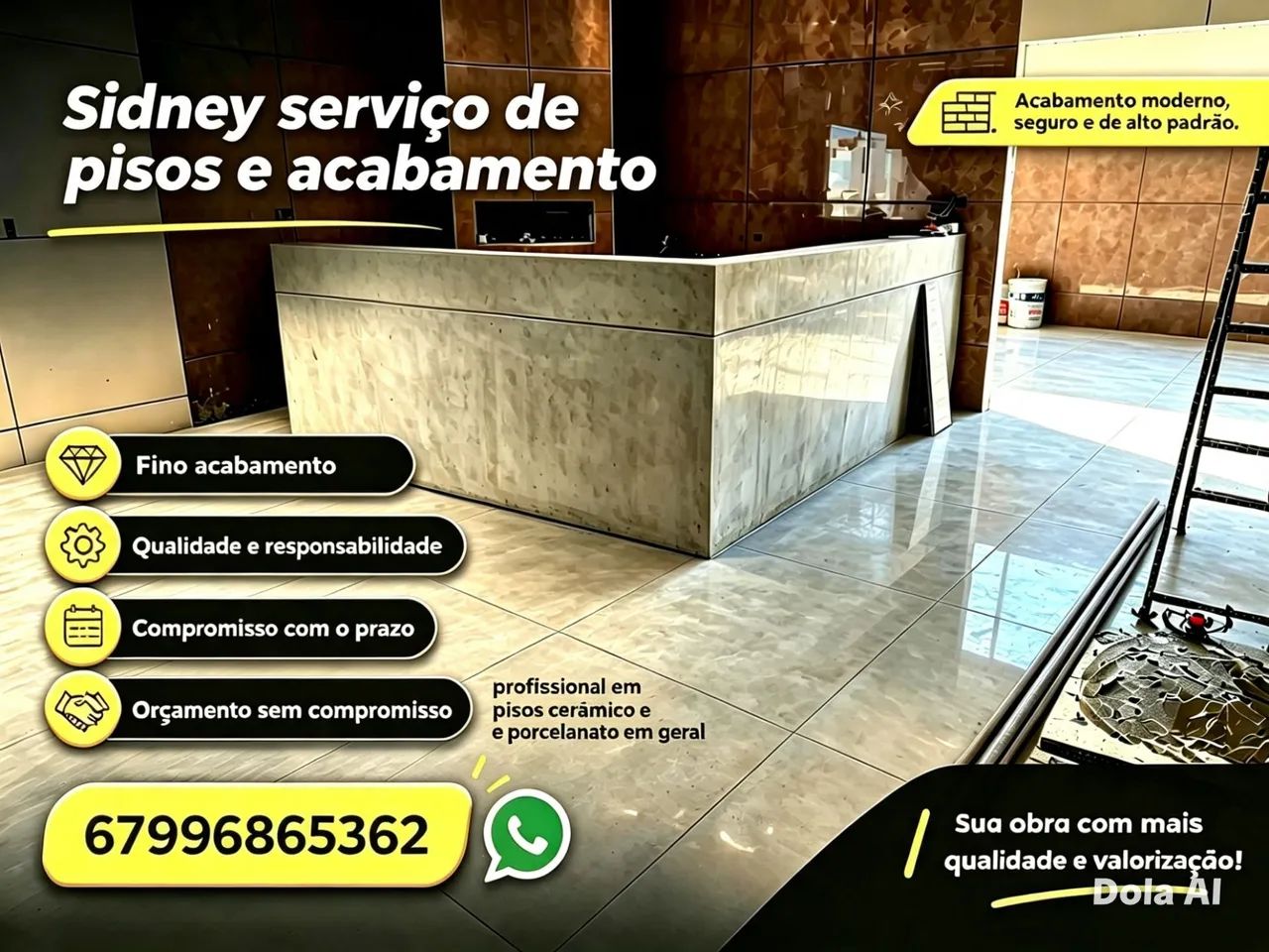 Pedreiro  azulejista 