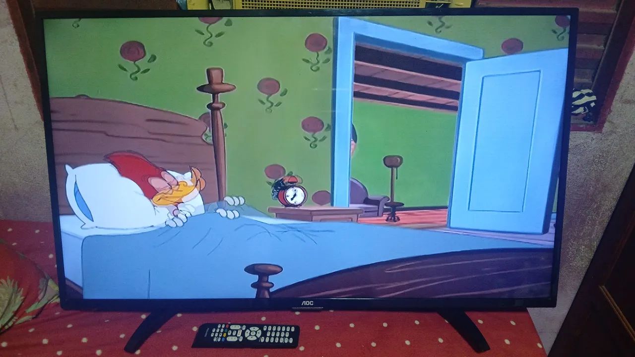 Vendo tv aoc 43 polegadas smart funcionando perfeitamente valor 850 pra vim buscar  - Foto 5