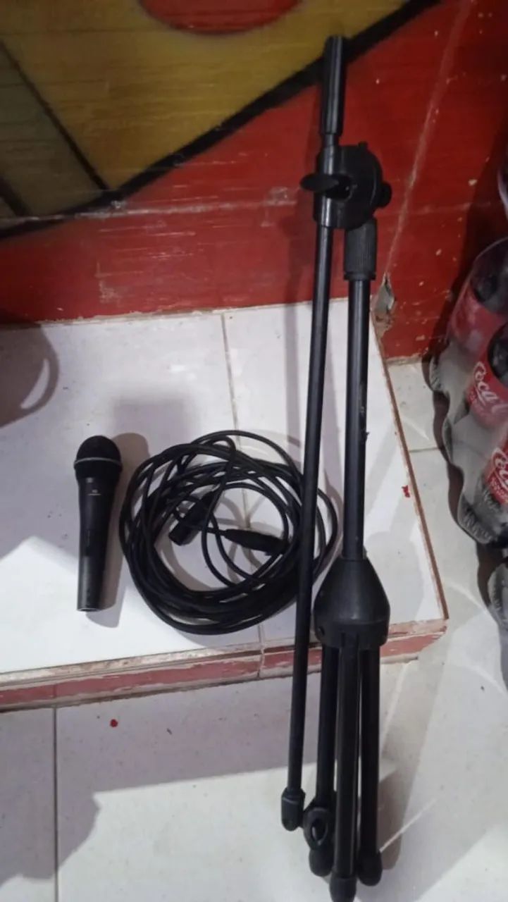 Microfone kadosh k3 semi novo com cabo santo Ângelo e pestal  - Foto 4
