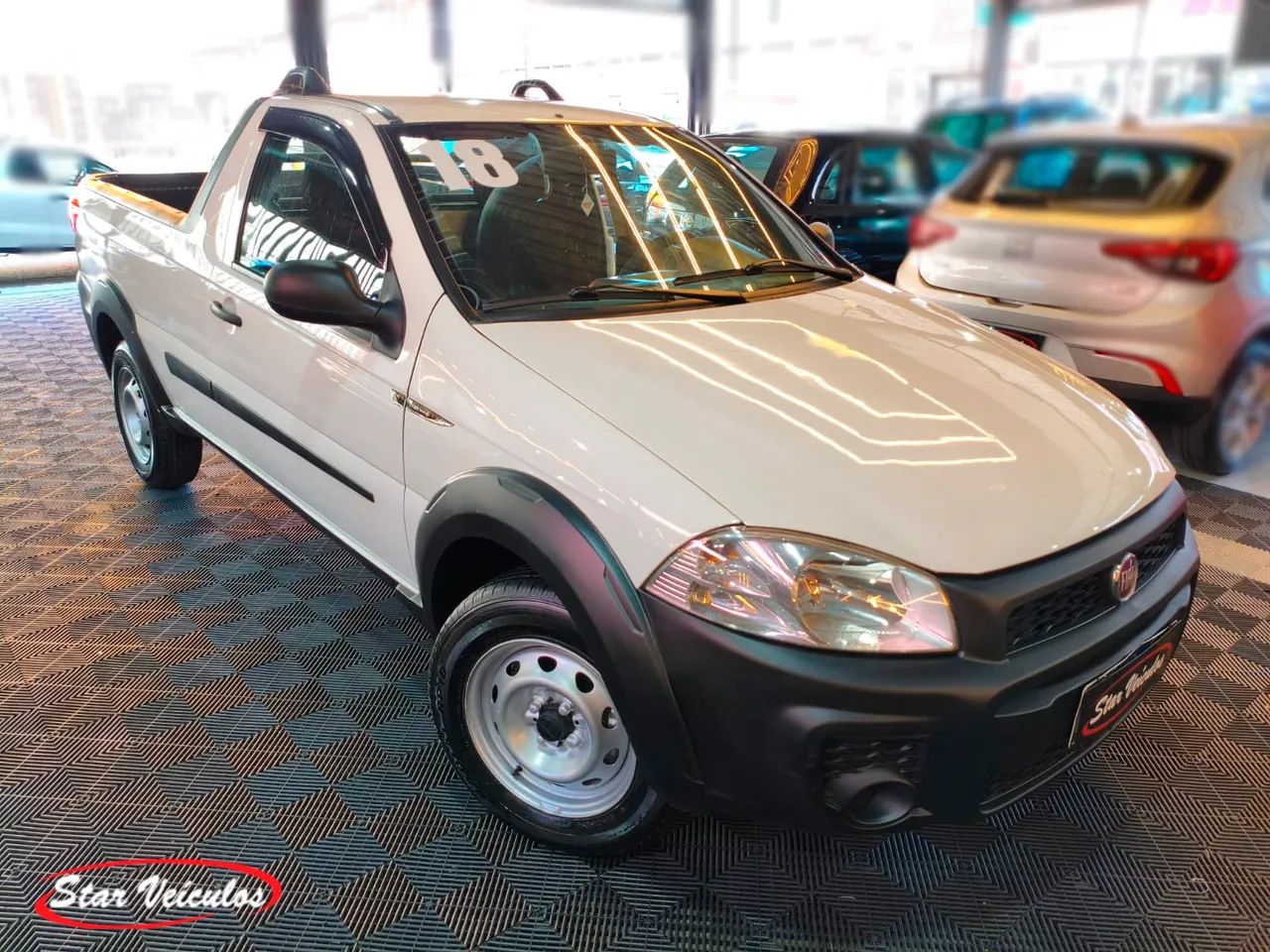 Fiat Strada Working Hard 1.4 Fire Flex 8V CE 2018 - Foto 5