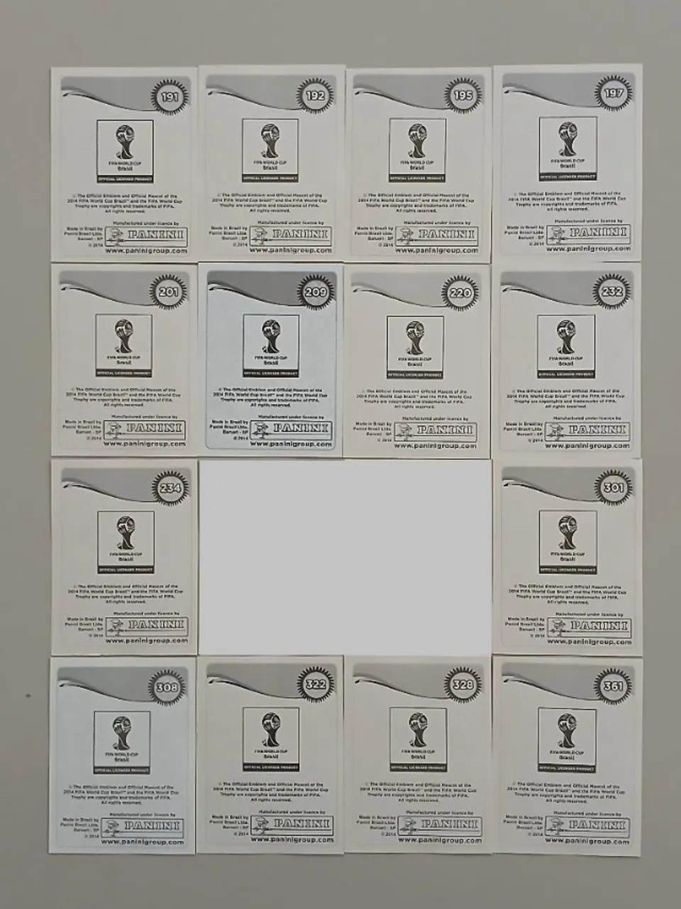 Copa Do Mundo 2014 Kit Com 36 Figurinhas Sem Repetição - Foto 4
