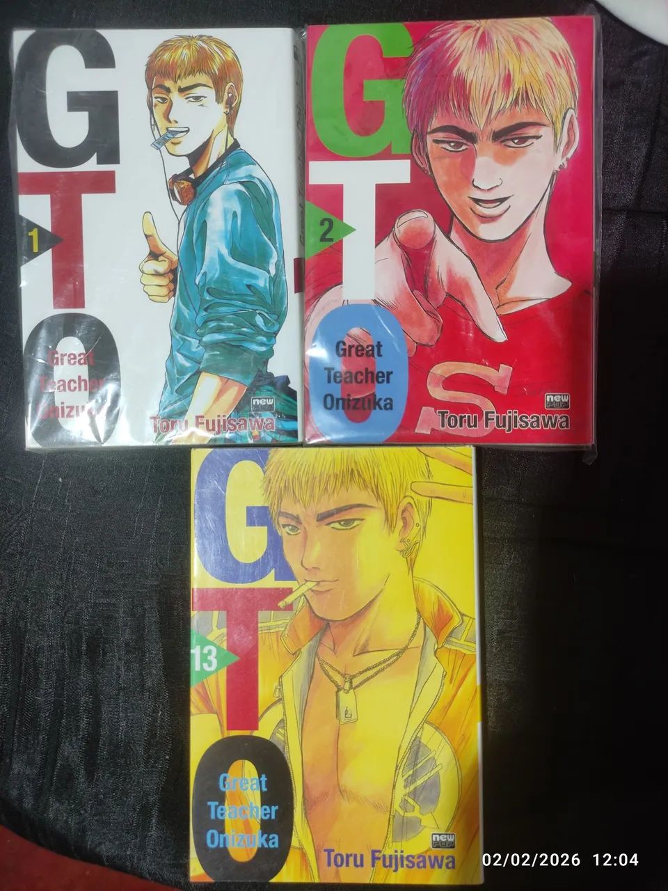 Mangás newpop Gto comédia *leia a descrição*