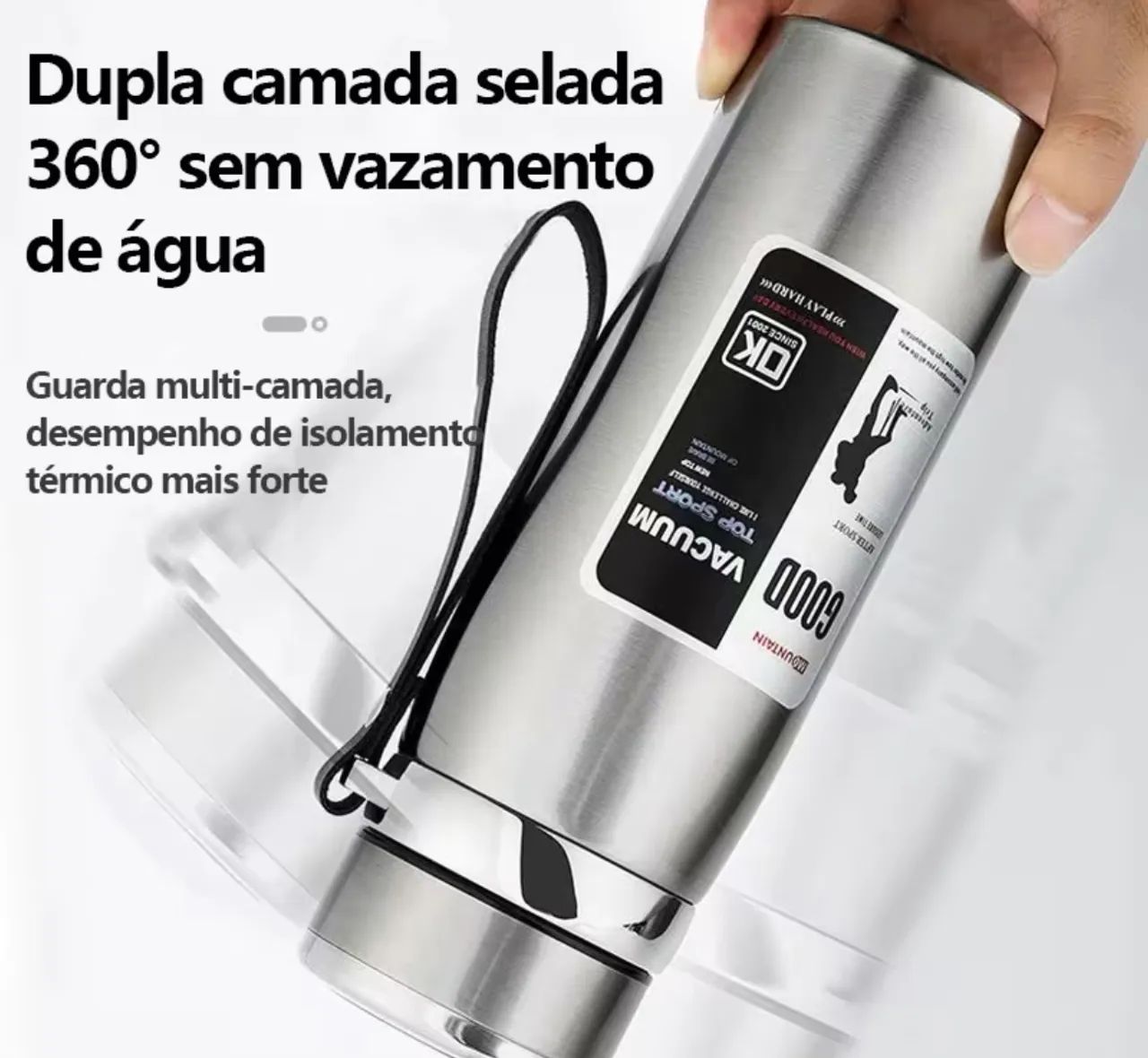 Garrafa Termina Inox 1000 ml
