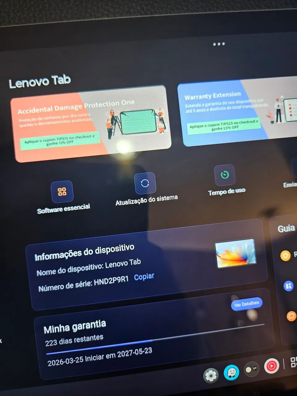 Tablet Lenovo Tab 4G Modelo: TB311XU - Foto 3