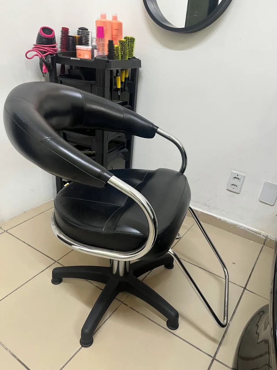 Cadeira para cabeleireiro
