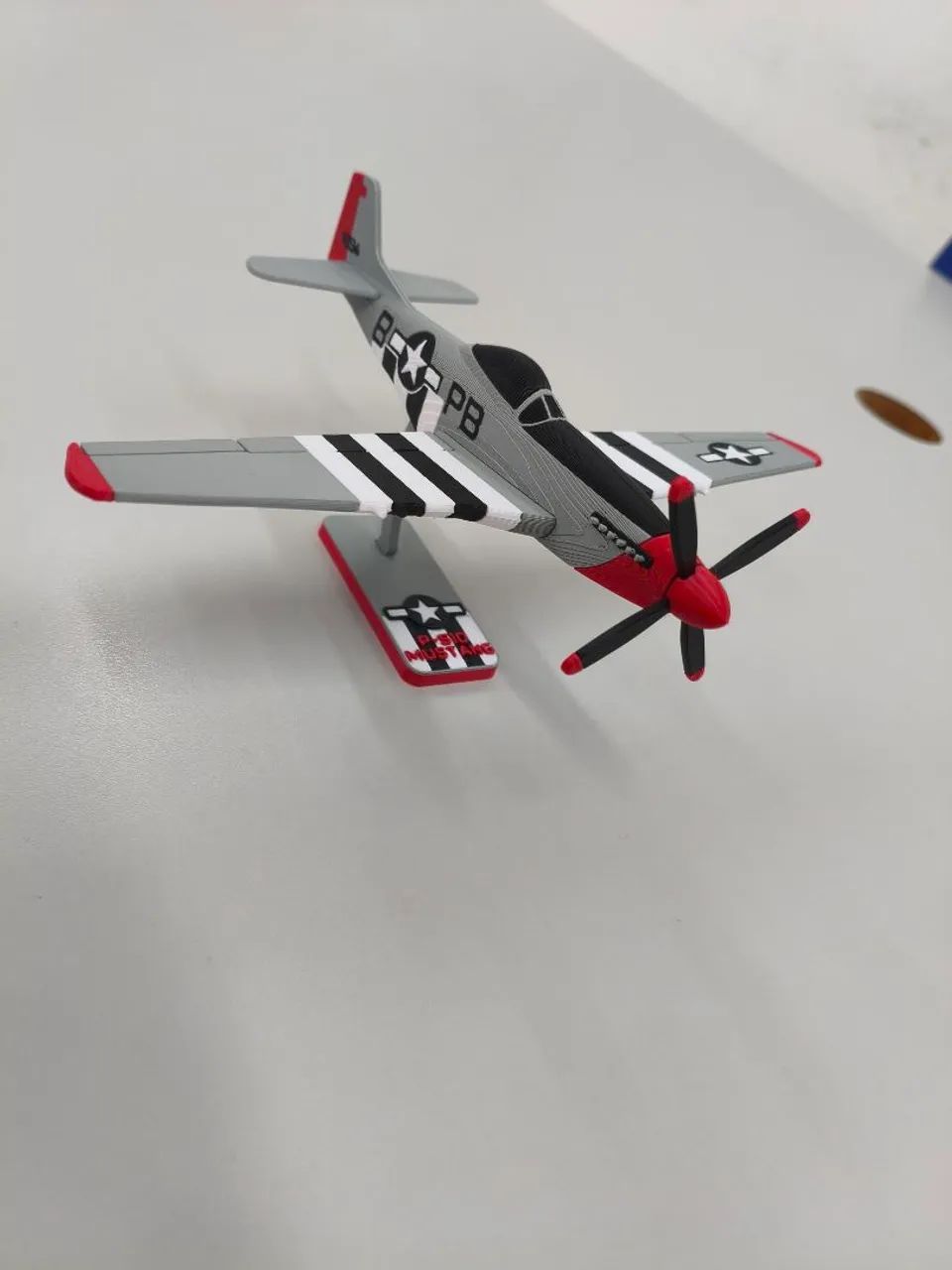 Kit de Cartão - Avião P-51D Mustang - Foto 4