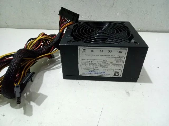 Fonte Real C3Tech 500W 80 plus. - Foto 2
