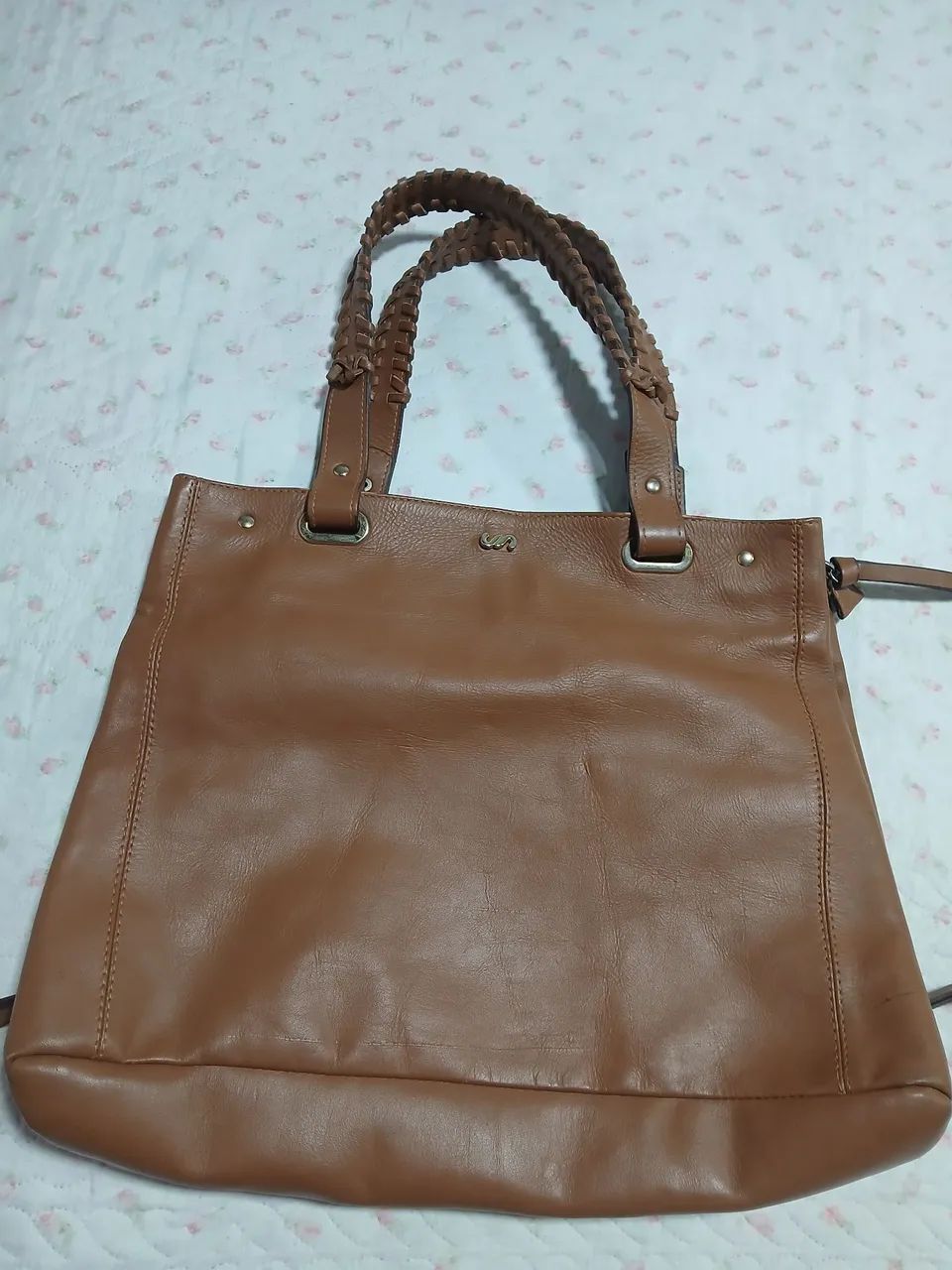 Bolsa em couro marrom Sonho dos pés!!! - Foto 2