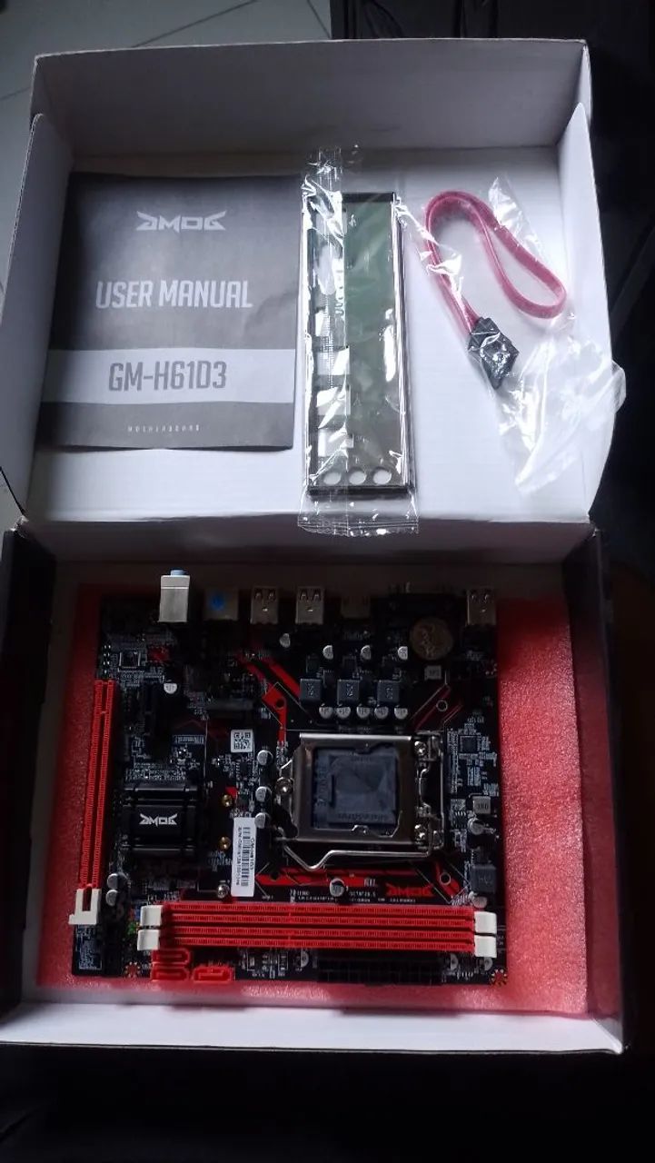Placa-mãe DMOG GM-H61D3. - Foto 3