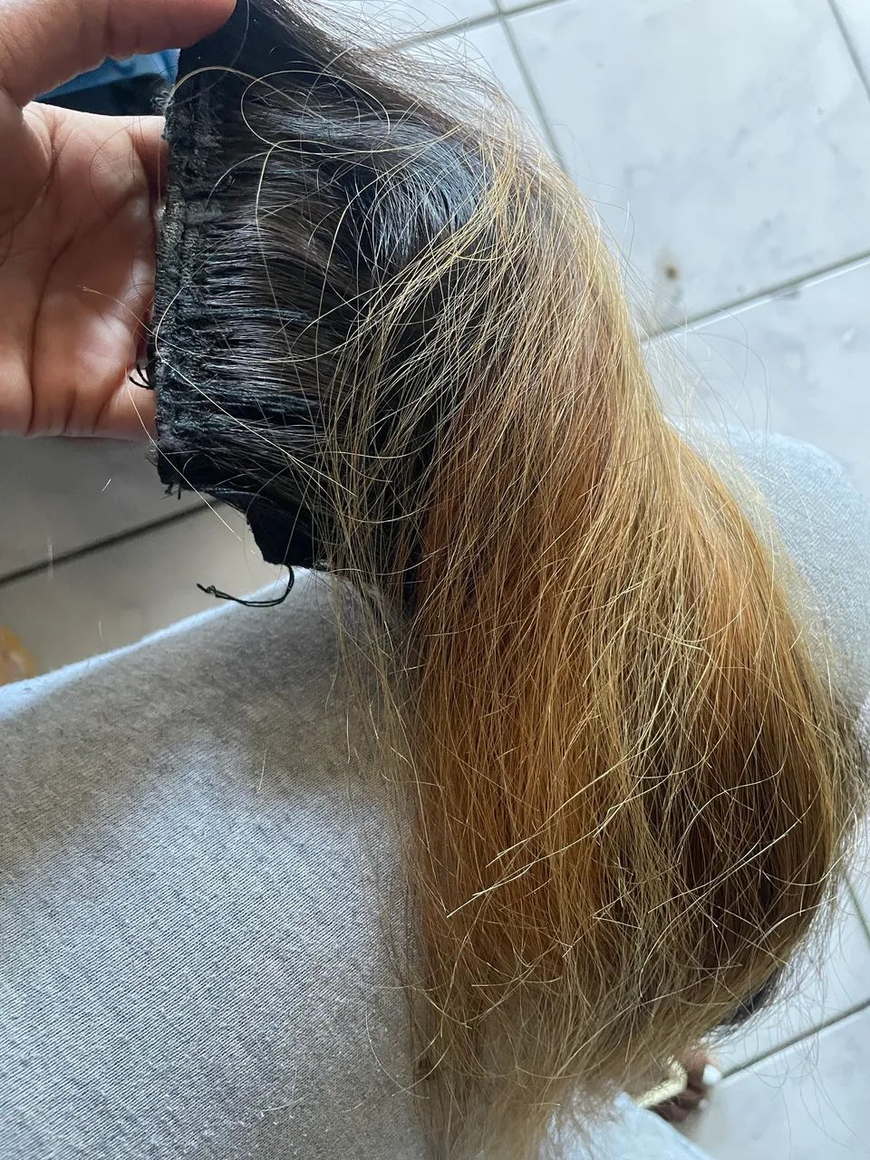 Vendo cabelo 50cm Brasileiro PURO 100% - Foto 3