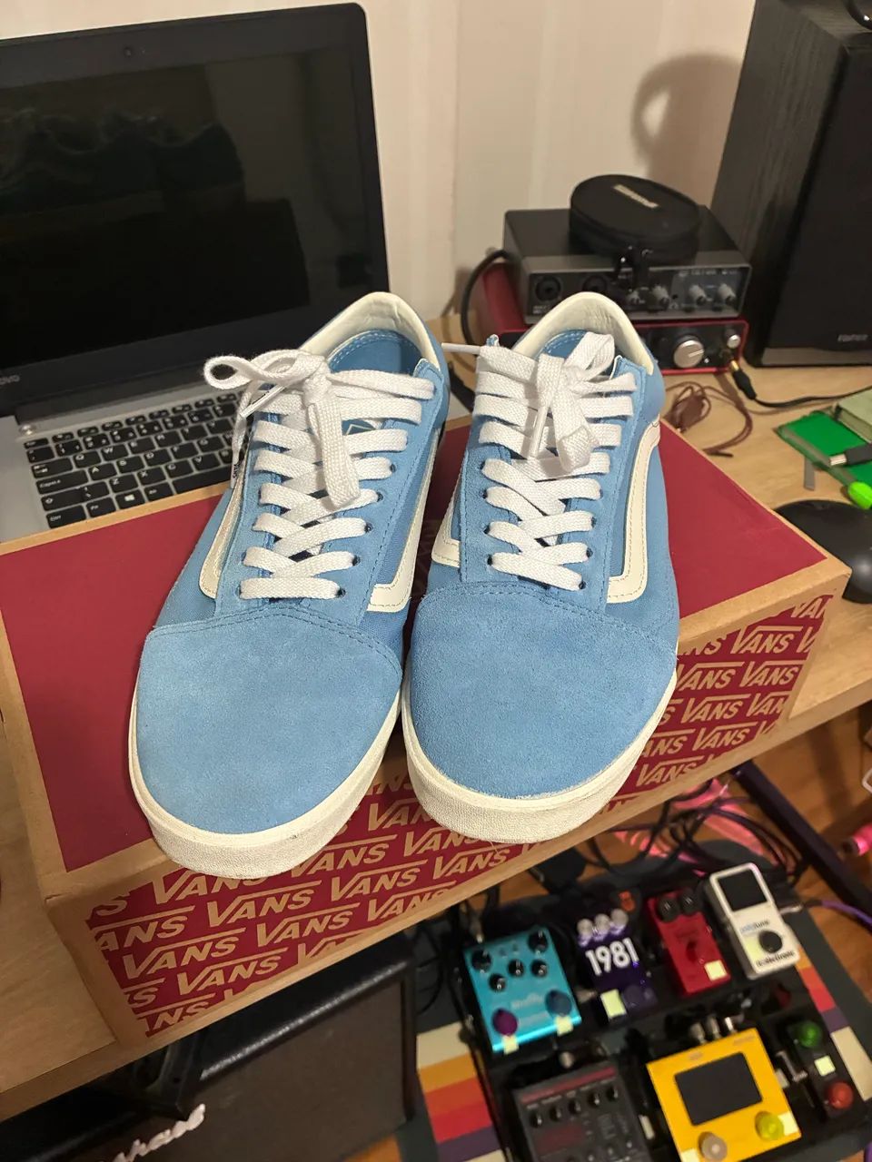 Vans Old Skool Lowpro Azul 39 - Foto 2