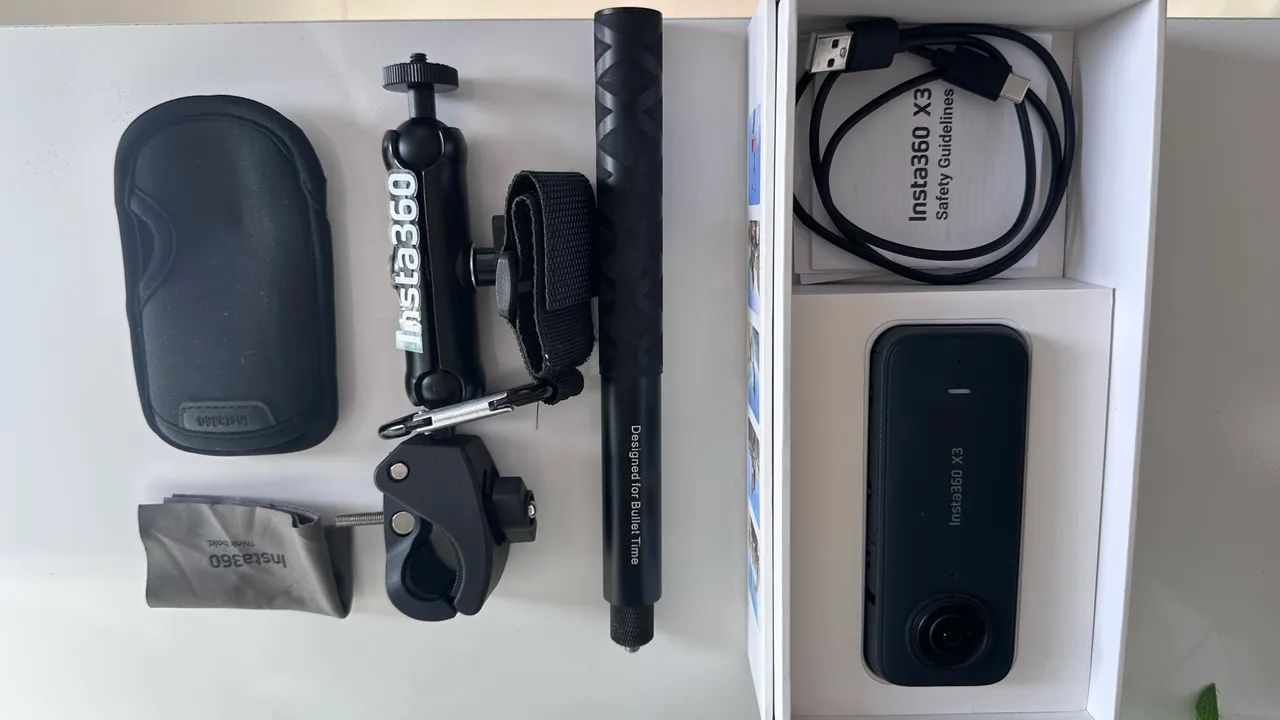 Câmera Insta 360 X3 + drone  - Foto 2