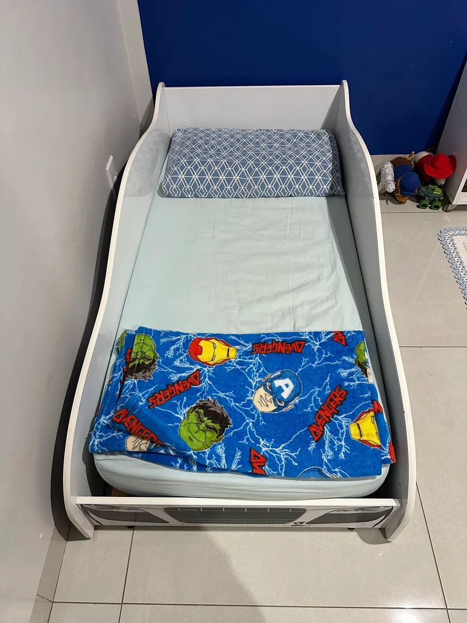 Cama de carrinho semi nova  - Foto 2