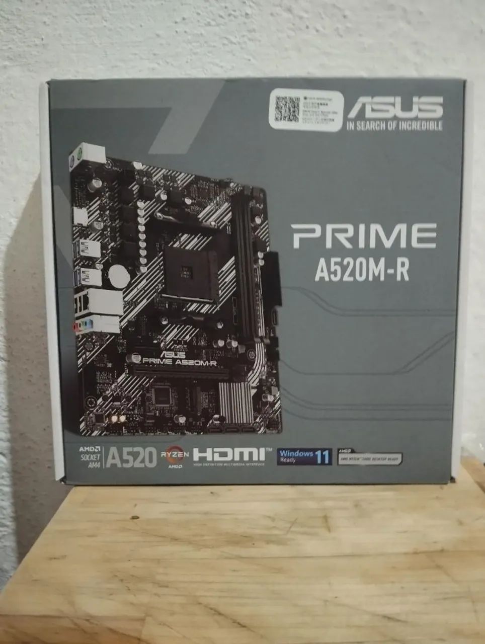 Placa mãe Asus prime a520M-R