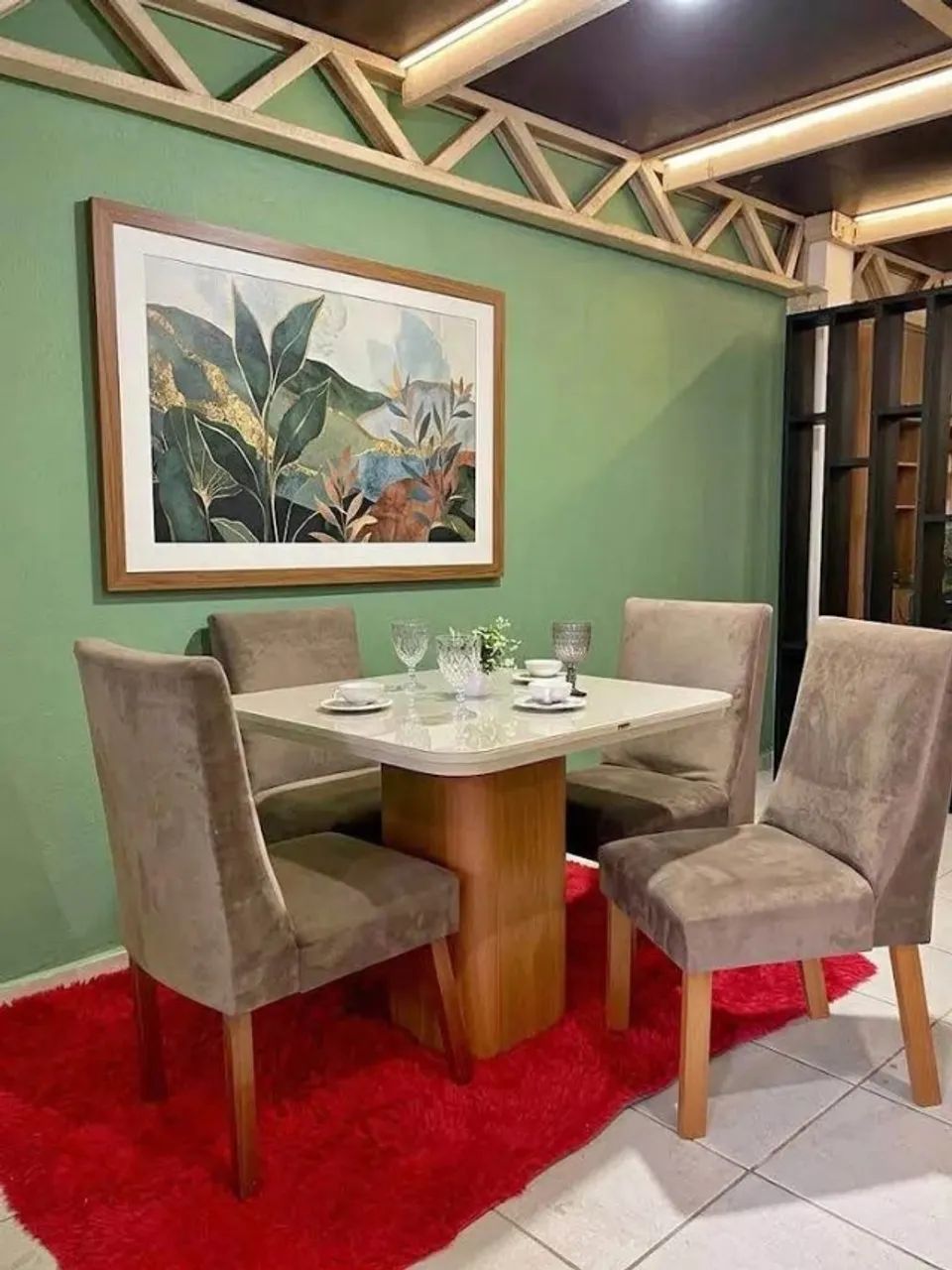 Mesa de 4 lugares entrega gratis