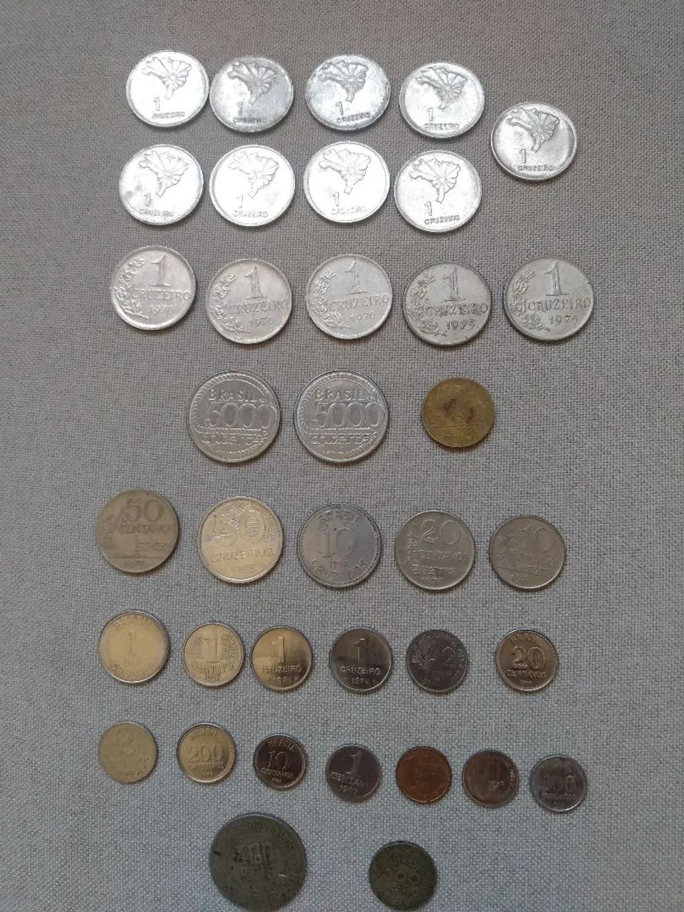 Coleç ão de moedas antigas  - Foto 2
