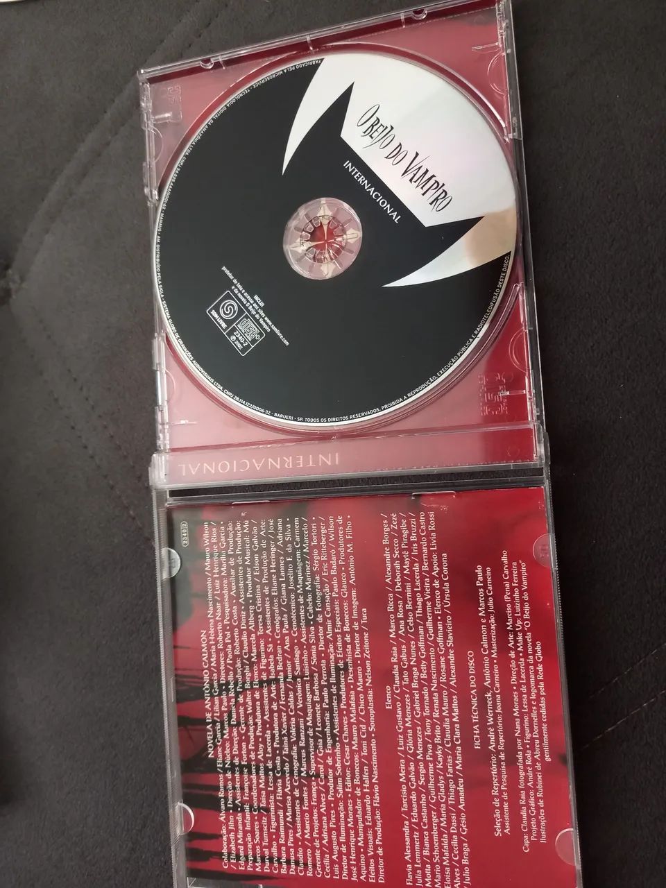 CD TRILHAS DE NOVELAS INTERNACIONAL USADO - Foto 5
