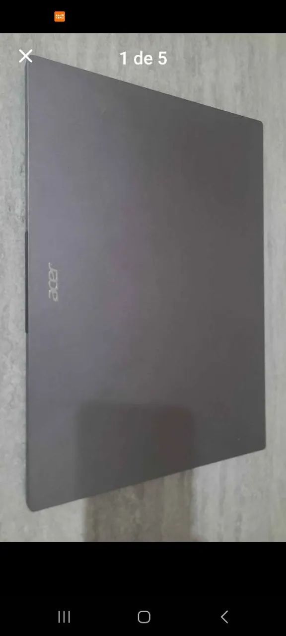 Vende-se notebook Acer Aspire 15 / !3 - Foto 5