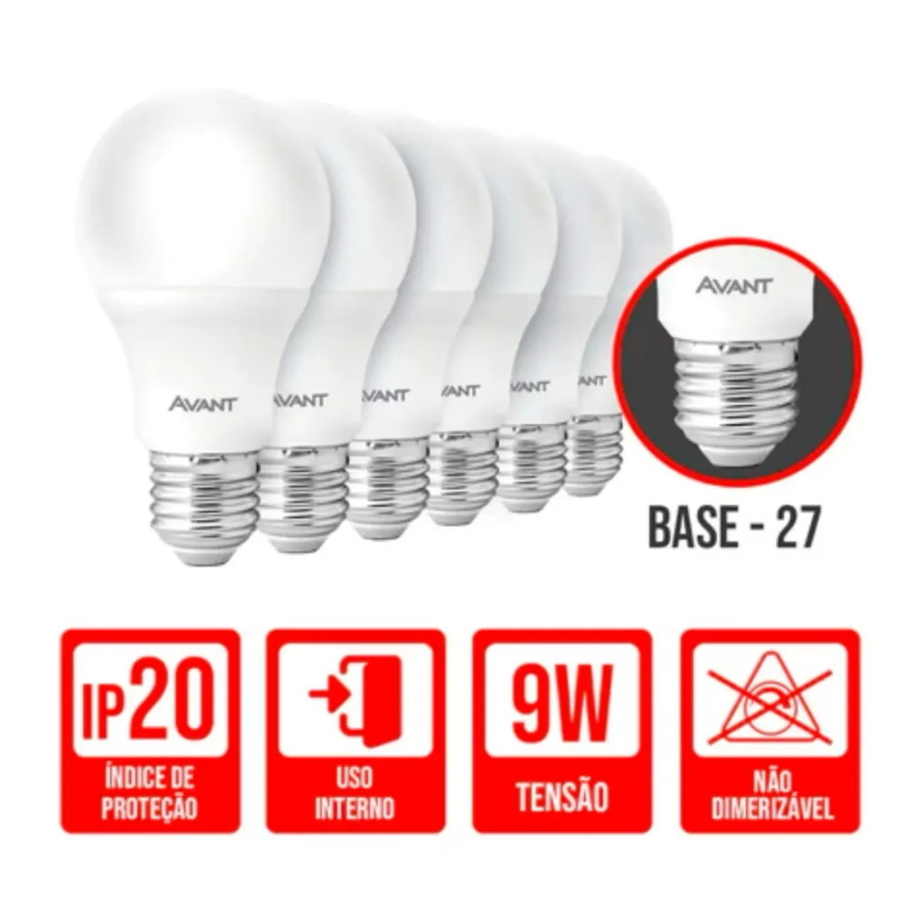 Lâmpada Led 9w - Foto 3