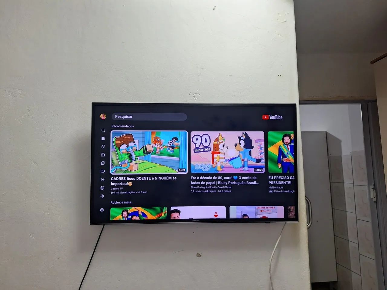 Smart TV Samsung 43 polegadas 4K 