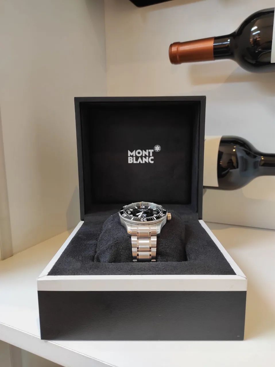 RELÓGIO MONTBLANC 1858 Iced Sea Automatic Date (MB129371) - Foto 2