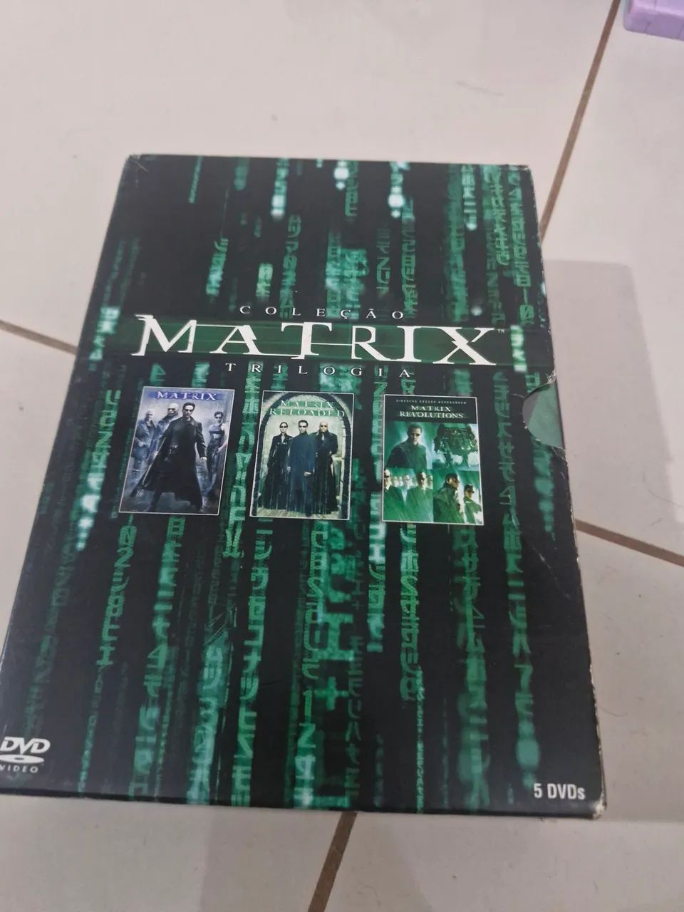 Box Trilogia Matrix - 5 DVds 