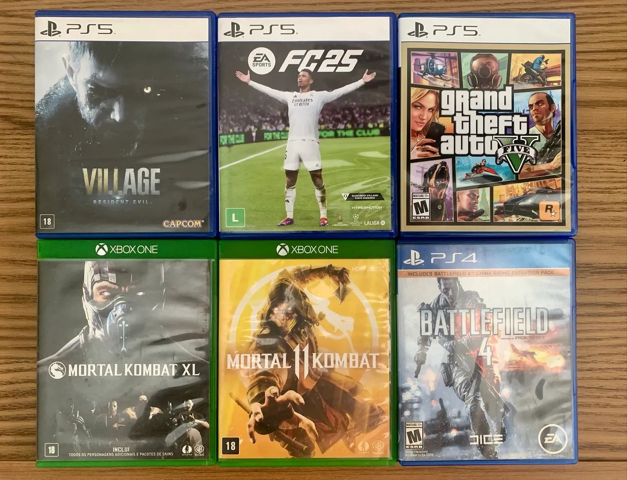 Jogos PS5, PS4 e XBOX One 