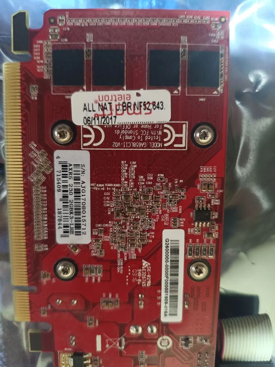 Placa de vídeo PCI Express AXR5 230 2G - Foto 2