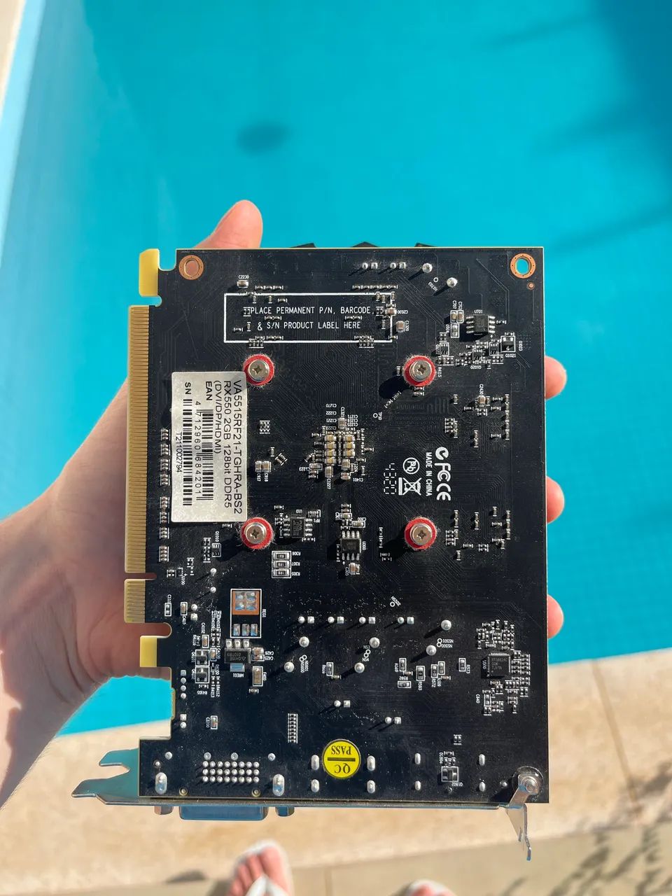 Placa de vídeo Radeon RX 550 Biostar  - Foto 4