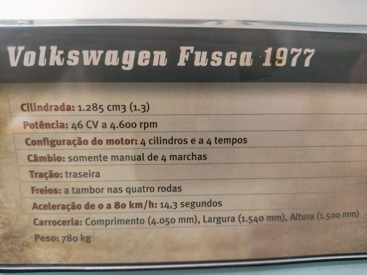 Miniatura Volkswagen Fusca 1977  1/43 Telesp Telefonica - Foto 4
