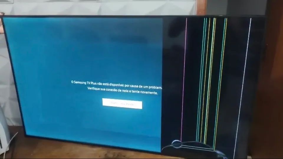 Smart TV Samsung 55? polegadas crystal ( com defeito )  - Foto 2