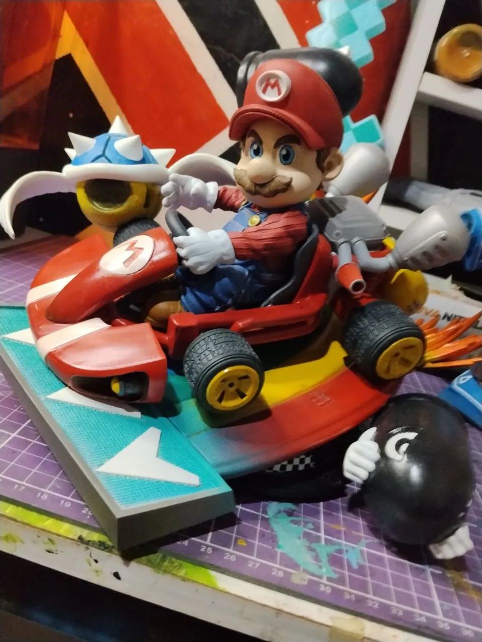Action figure Mario Kart 1/8