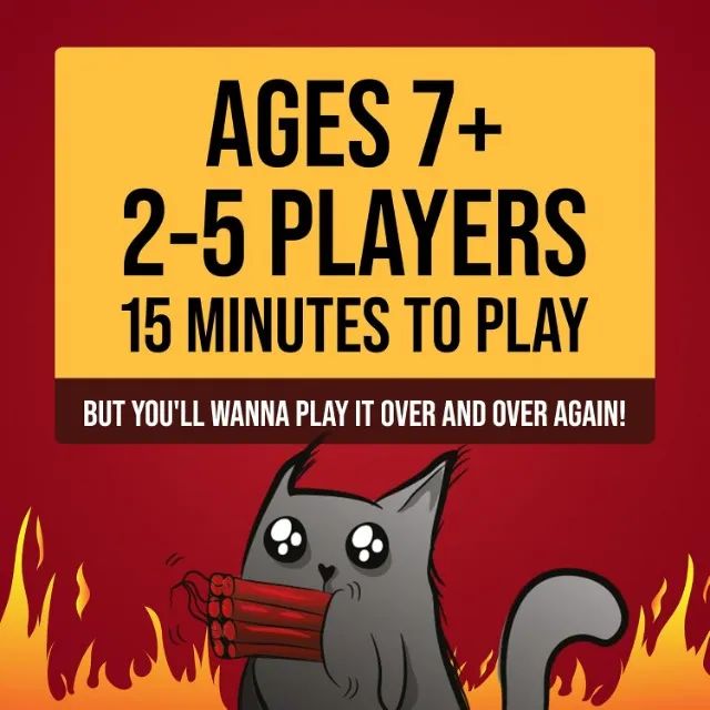  Jogo De Cartas Exploding Kittens - Galápagos (lacrado - Inglês) - Foto 5