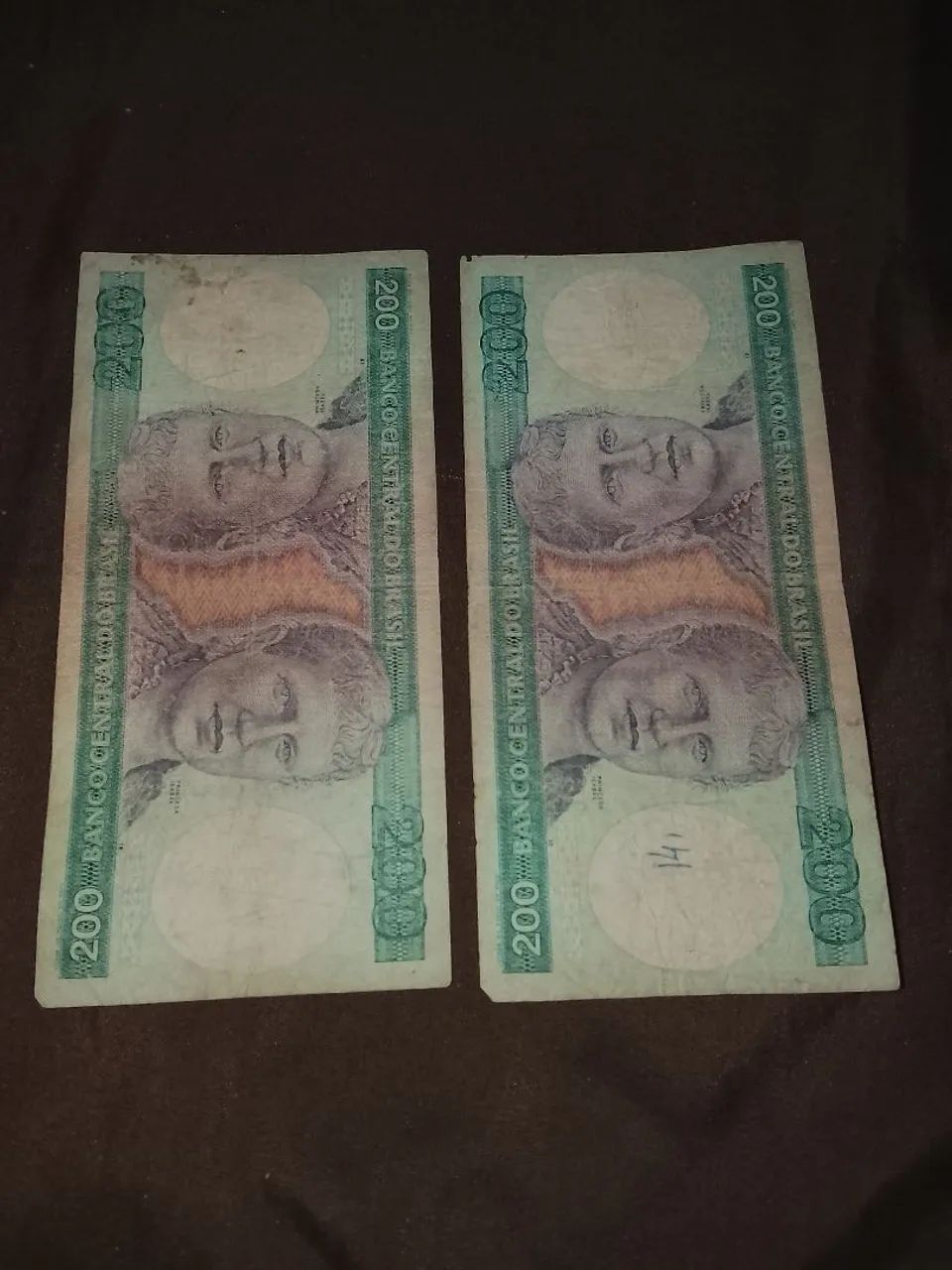 Notas sedulas antigas 