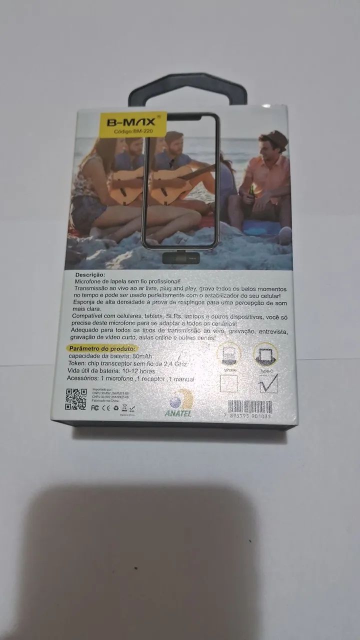 Microfone de lapela profissional 451035775716577281
