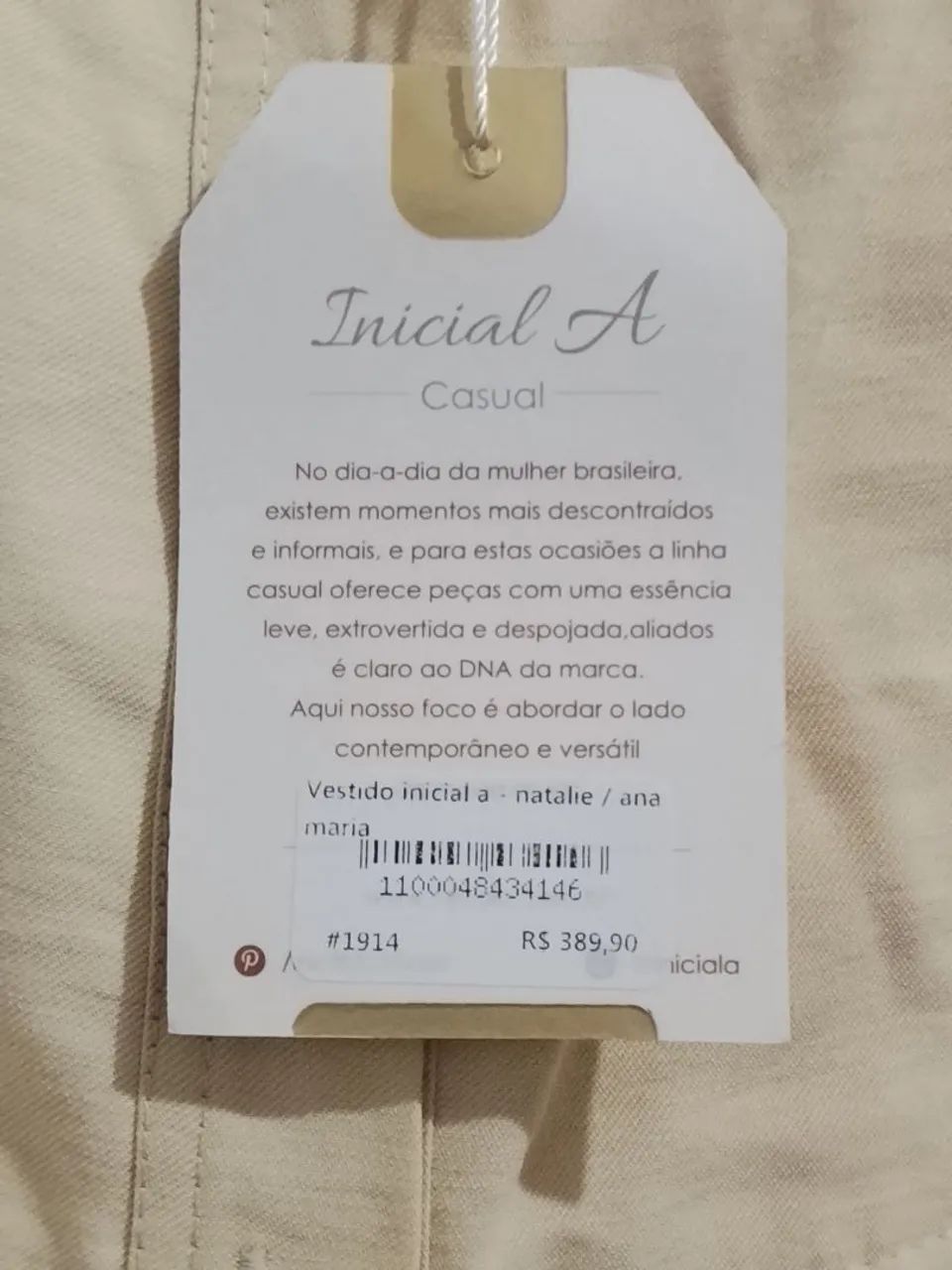 Lindo vestidos novo