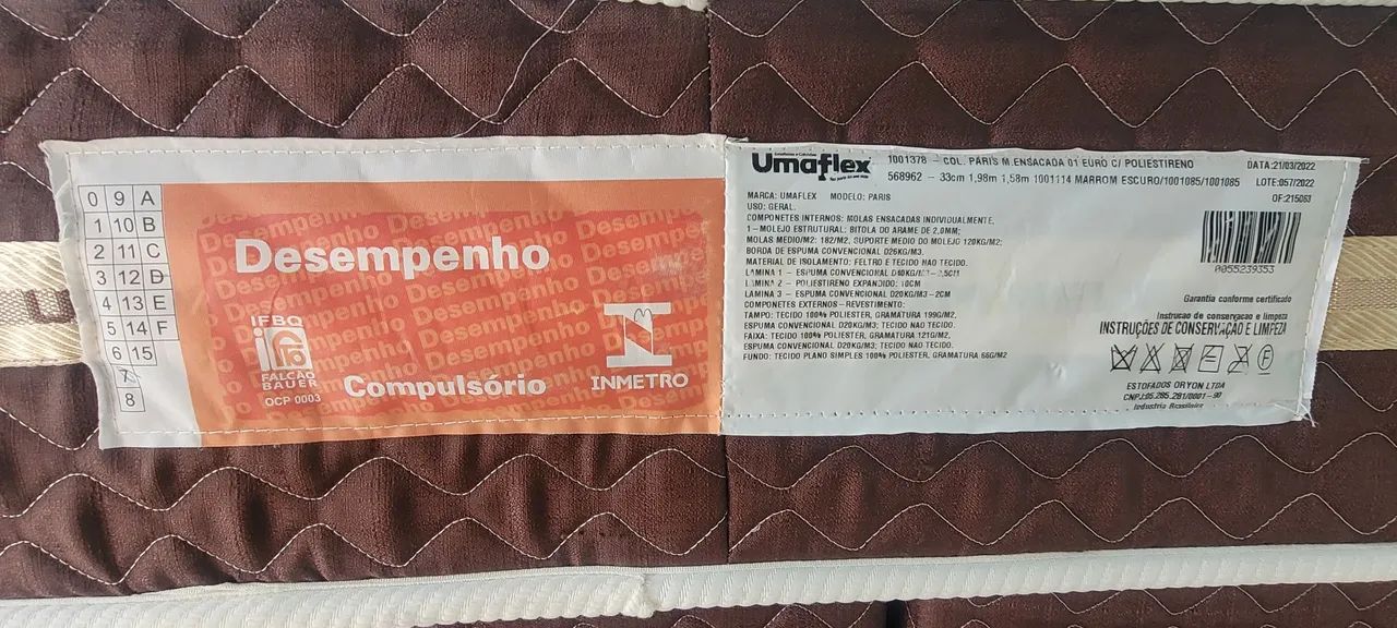 Colchão Umaflex  - Foto 4