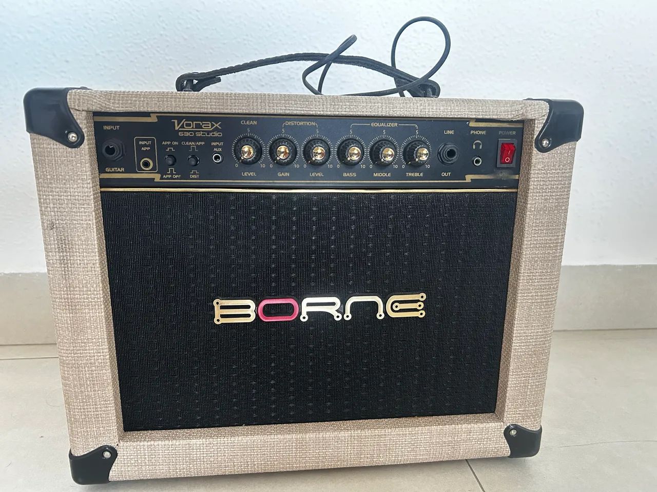 Amplificador Borne Vorax 630 Studio