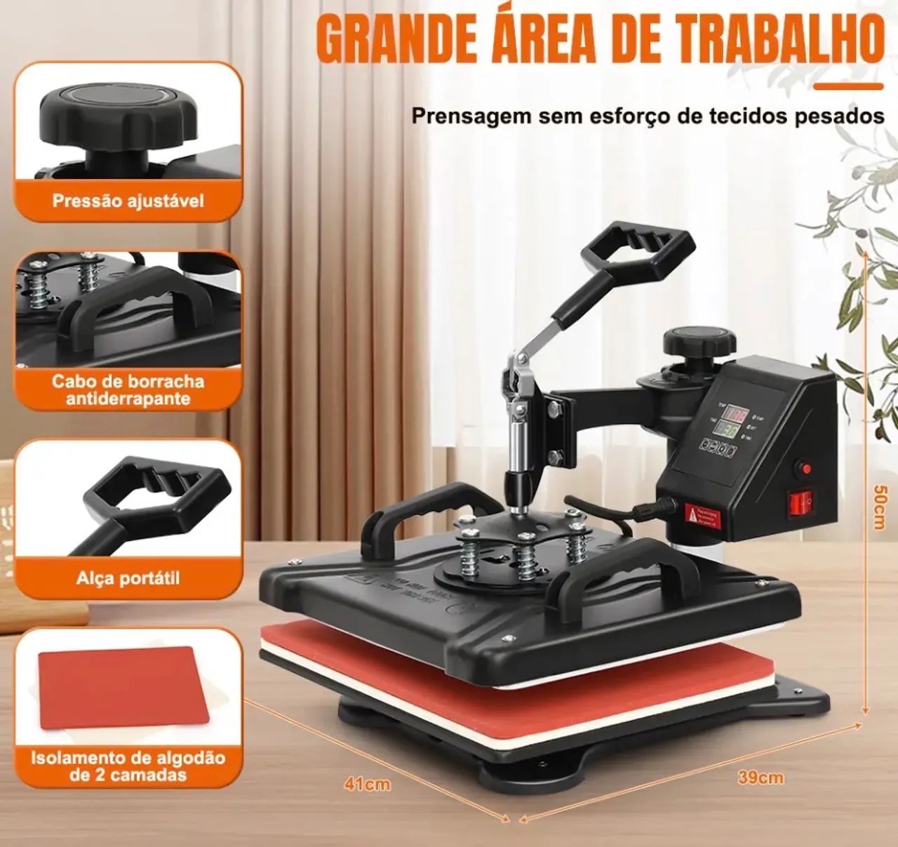 Vendo máquina de sublimação e uma impressora  - Foto 3